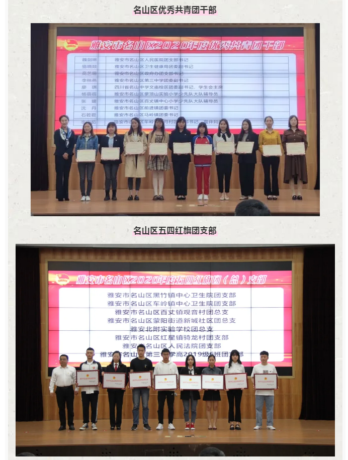 雅安市名山區舉辦青春向黨·禮贊百年“五四”主題團日活動暨青年勵志故事分享會(圖6)